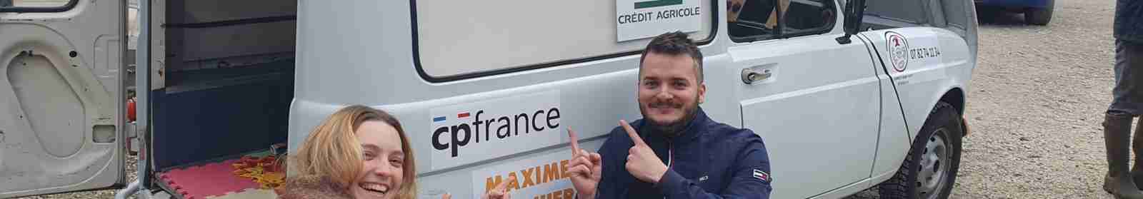 CP France, sponsor d'une équipe au 4L Trophy