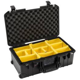 Valise Peli™ Air 1535 avec kit de cloisons Velcro, noire