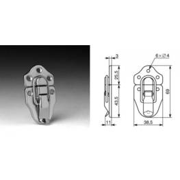 Fermeture grenouillère 