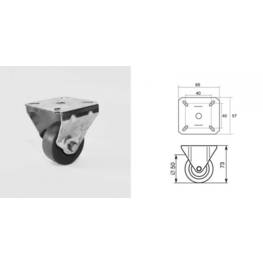 Roulette fixe diamètre 50mm