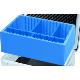 Kit de cloisons en plastique 750 x 550 x 350 mm