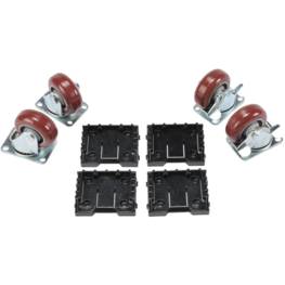 Kit roulettes amovibles à freins pour Peli™ 0500 et 0550 