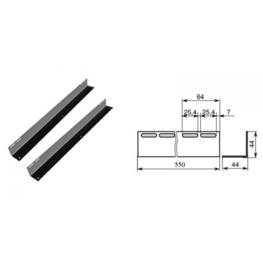 Paire d'équerres de soutien 550mm pour racks