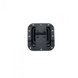 Arrêtoir de couvercle encastré medium avec passage de cornière noir
