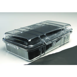 Microcase 1060 coque transparente, liner noir
