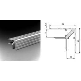Cornière d'angle double 35 x 35