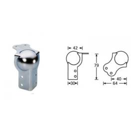 Coin à boule-renfort 81mm