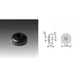 Pied plastique 28 x 12 mm