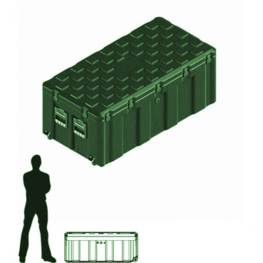 Amazon Case 1140 x 540 x 460 (Int. mm), Verte