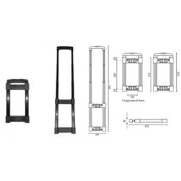 Poignée télescopique de surface