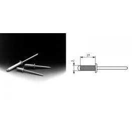 Rivet cannelé 5 x 25 mm (sachet de cent)