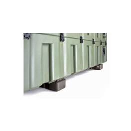 Kit 4 patins de levage noir pour Amazon Cases largeur 87